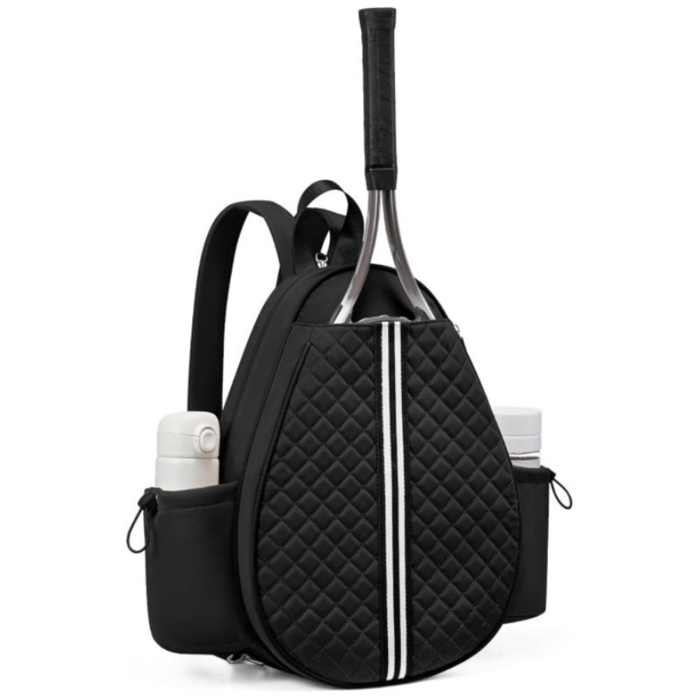 Polyester Tennis Crossbody Bag Zipper Closure Badminton Racquet Bag Tennis Bag Outdoor Sports