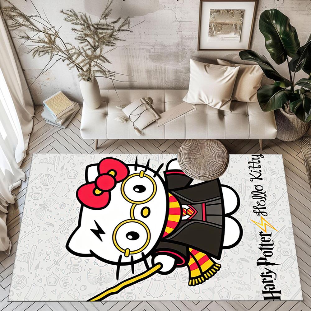 Harry Potter Adventure Square rugs are a great choice for living rooms, bedrooms, home décor, and as gifts.