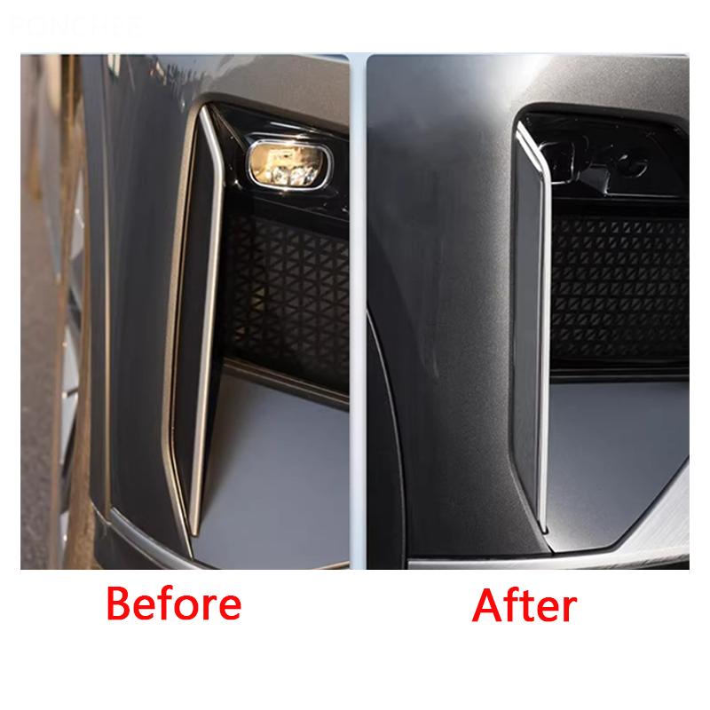 For Changan Deepal S7 S07 2024-2026 Headlight Decorative Patches Front Bumper Decorative Patch Automobile Modification Supplies
