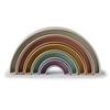 Mushie Rainbow Stacking Educational Stacking Nordic Rainbow Stacker Tropical Toy, Toy, Blocks, Style, Toy,