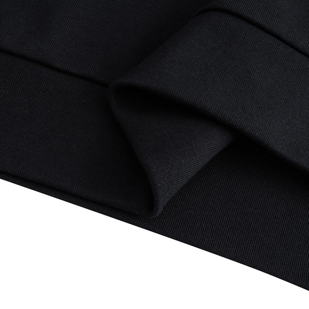 Anta Серия Lifestyle Модный Повседневный Свободный Удобный Кампус Универсальный Спортивный Пуловер Худи Унисекс Толстовки Черный 972618704-5