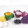 Еда Фрукты Овощи Чеснок Лук Лимон Оранжевый Коробка для хранения кукурузы Хранитель авокадо Более свежие банки Контейнер для хранения томатов Запечатанная коробка