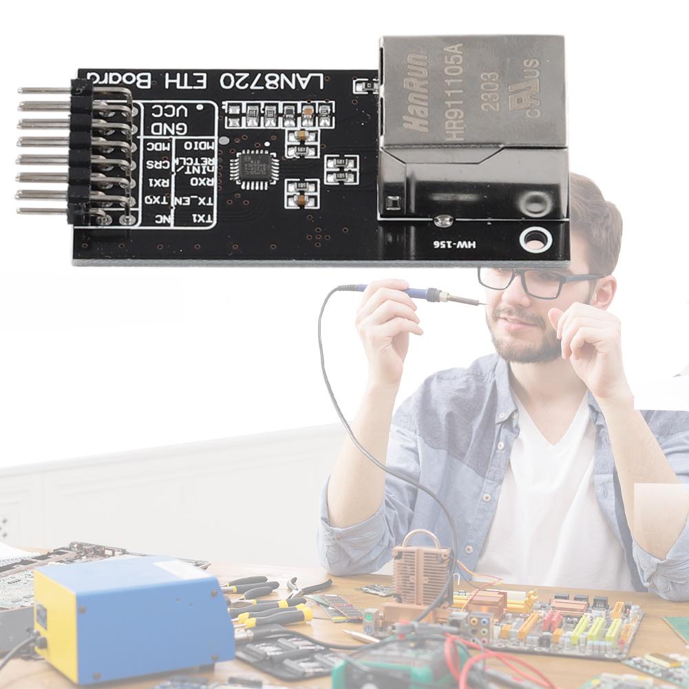 LAN8720 High Performance Network Physical Layer Transceiver Embedded Web Server Ethernet Transceiver RMII Interface Board 3.3V
