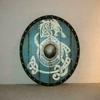60,96 см Viking Round Templar LARP Warrior Shield Blue