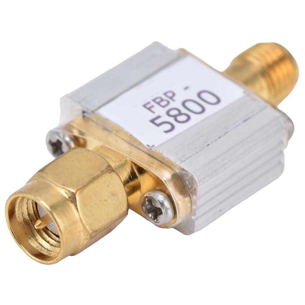 Bandpass Filter SMA Interface Low Interpolation Loss Reducing Noise Filtering Equipment for 5.8GHz R