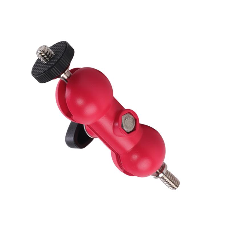 Double-Headed Magic Arm Bracket with Flash Clamp