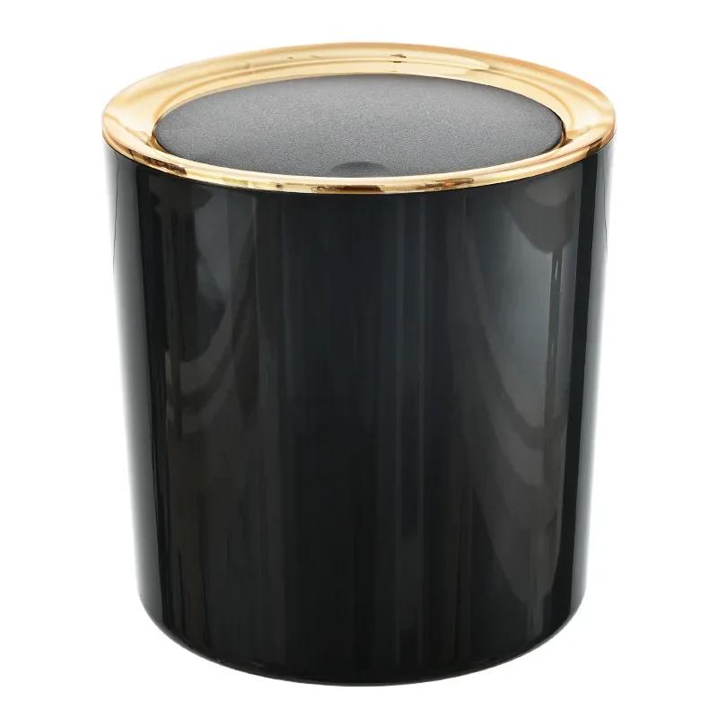 Small Bins Mini Waste Desktop Garbage Basket Home Table Plastic Trash Can Office Supplies Dustbins Sundries Barrel Box