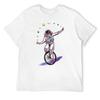 Juggling Circus Astronaut T-Shirt Oversized Summer Clothes Plain Customs Heavyweight T Shirts for Men