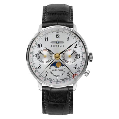 Повседневные часы LZ129 Hindenburg Moon Phase Black [Zeppelin] 7037-1 женские [Товар]