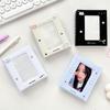 Милый ПВХ Держатель для Фотокарточек в Горошек 40 Карманов Фотоальбом Книга для Коллекции Карточек Идолов