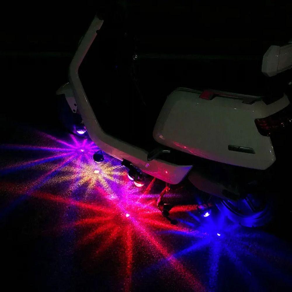 Led Chassis Lights 9-72V/12V Flashing Signal Light Flash Strobe Light Atmosphere Lamp Car