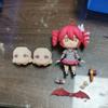 Higuchi Madoka Action Figures Anime Q Version Pvc Doll Model Toy Cosplay Figurine Stand Model Desk Display Decor Standing Gift