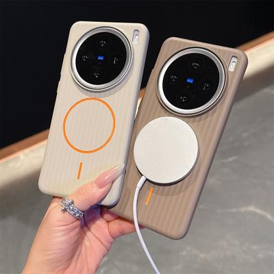 Чехол для Xiaomi 17 Pro Max с ремешком Magsafe, узор в ряд, модная крышка для мобильного телефона