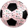 Christmas Theme Size 5 Soccer Ball, Suitable for Both Indoor and Outdoor Matches, a Gift Suitable for Everyone.