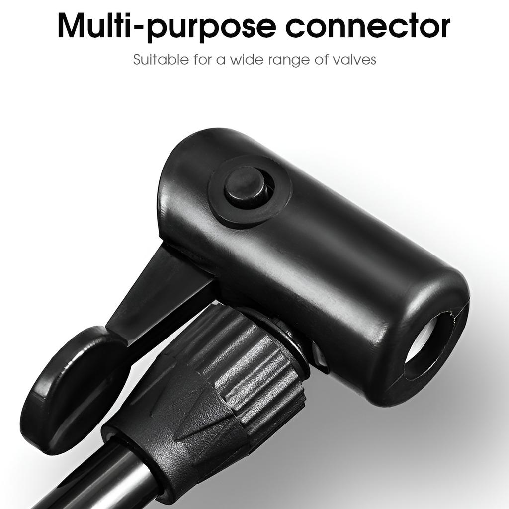 Manual Bicycle Air Pump Portable Bicycle Tire Air Pump Floor Air Pump Suitable for Bicycle Tires Ball Inflation