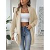 Women's Autumn and Winter Simple Loose Casual Cardigan Sweater
