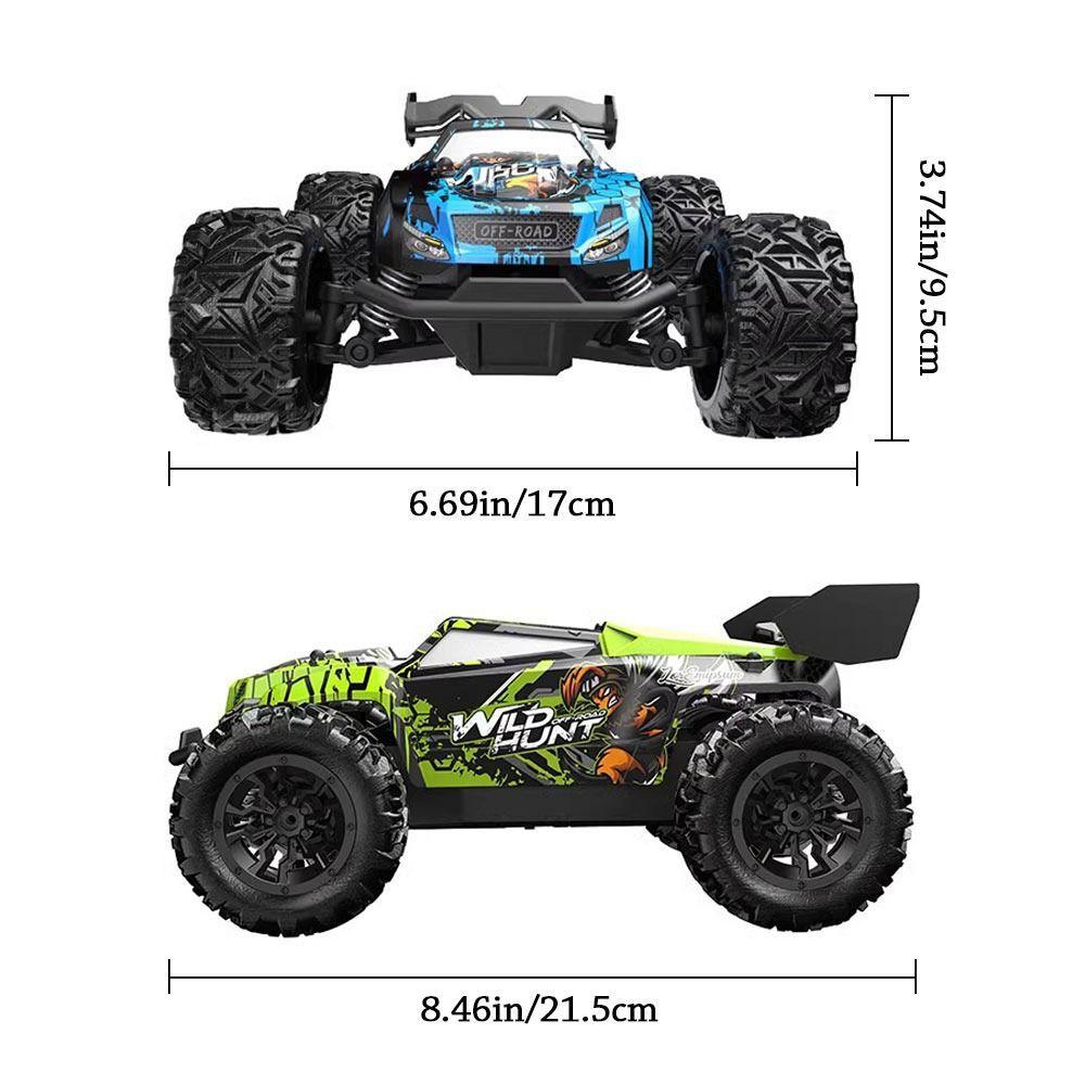 20KM/H Remote Control Racing Cars 2.4G Rock Crawler Hobbies 2.4G Alloy RC Car Toy Gift