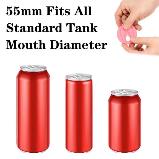 Крышки для банок газировки Yousheng в форме вагины, крышка для бутылки воды, уникальный топпер для банок для напитков стандартного алюминиевого размера, новинка для мальчишника