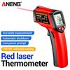 ANENG Бесконтактный высокоточный инфракрасный термометр для измерения температуры в промышленности, на кухне, масла и воды.