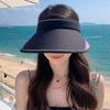 Женская шляпа от солнца с большими полями, дышащая полиэстеровая ткань, регулируемая застежка, идеально подходит для летнего активного отдыха на свежем воздухе