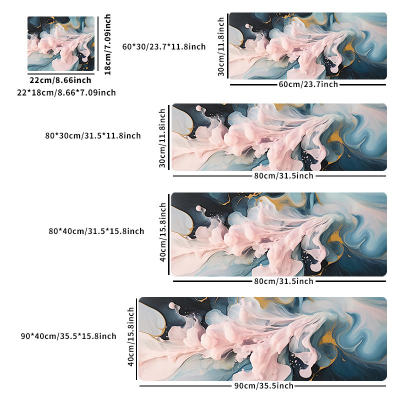 Большой коврик для мыши xxl резиновый коврик для клавиатуры и мыши противоскользящий коврик для игровой мыши коврик для ноутбука