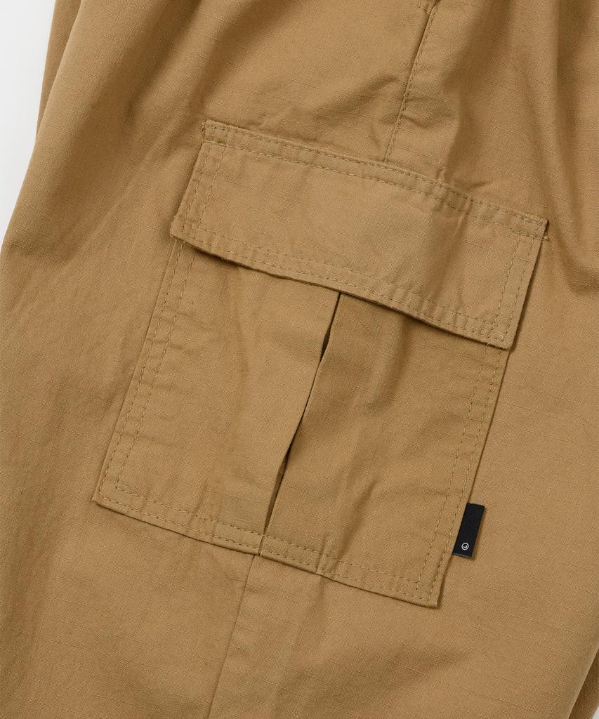 LEFTSEOUL Ripstop Cargo Pants [Beige]