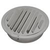 Air Vent Grill Cover Insect Protection Round Silver