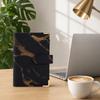 Faux Leather Savings Challenges Book Marbling/Leopard Print Mini Budget Binder  Save Money