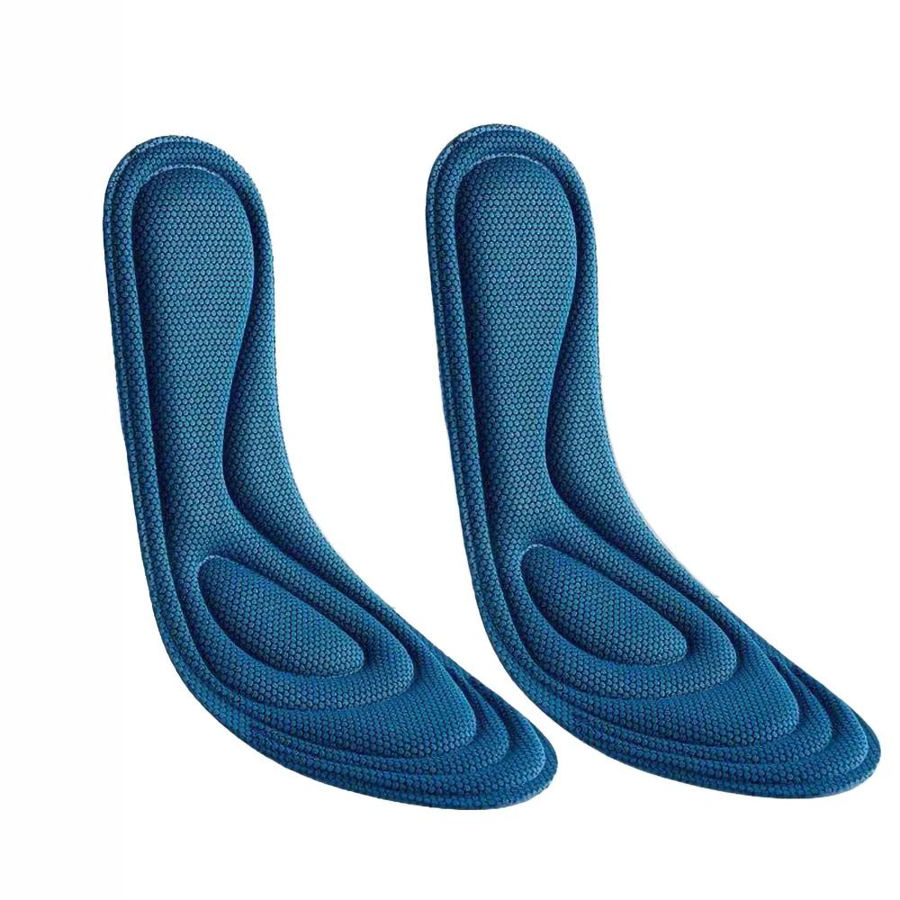 2/4 шт. Ортопедические стельки из пены с эффектом памяти для обуви Мужские Женские Нано Антибактериальные Дезодорирующие Стельки Влагопоглощающие Беговая Подушка