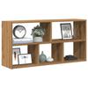VidaXL Wall Shelf Artisan Oak 100x25x50 Cm Engineered Wood 853280