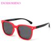 Kids Silicone Sunglasses Polarized 3-10 Years Square Flexile Boys Girls Shades Children TR90 Outdoor Travel Eyewear UV400