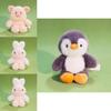 Elephant Panda Pig Rabbit Plush Toy With 7d Cotton Filling For Kids And Teens Gift