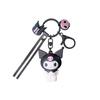 Anime Sanrio Hello Kitty Keychain Kawaii Keroppi Kuromi Car Key Ring Melody Cute Cinnamoroll Backpack Toys Girls Festival Gifts