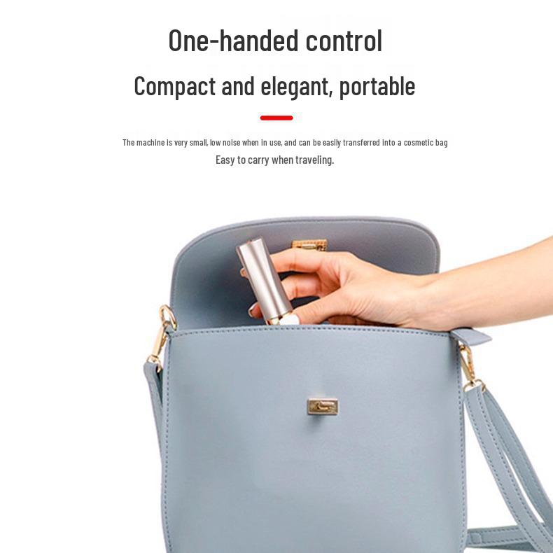 Женский электрический триммер-бритва для бровей и носа