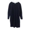 Wool Long Sleeve One Piece M Black Women Used