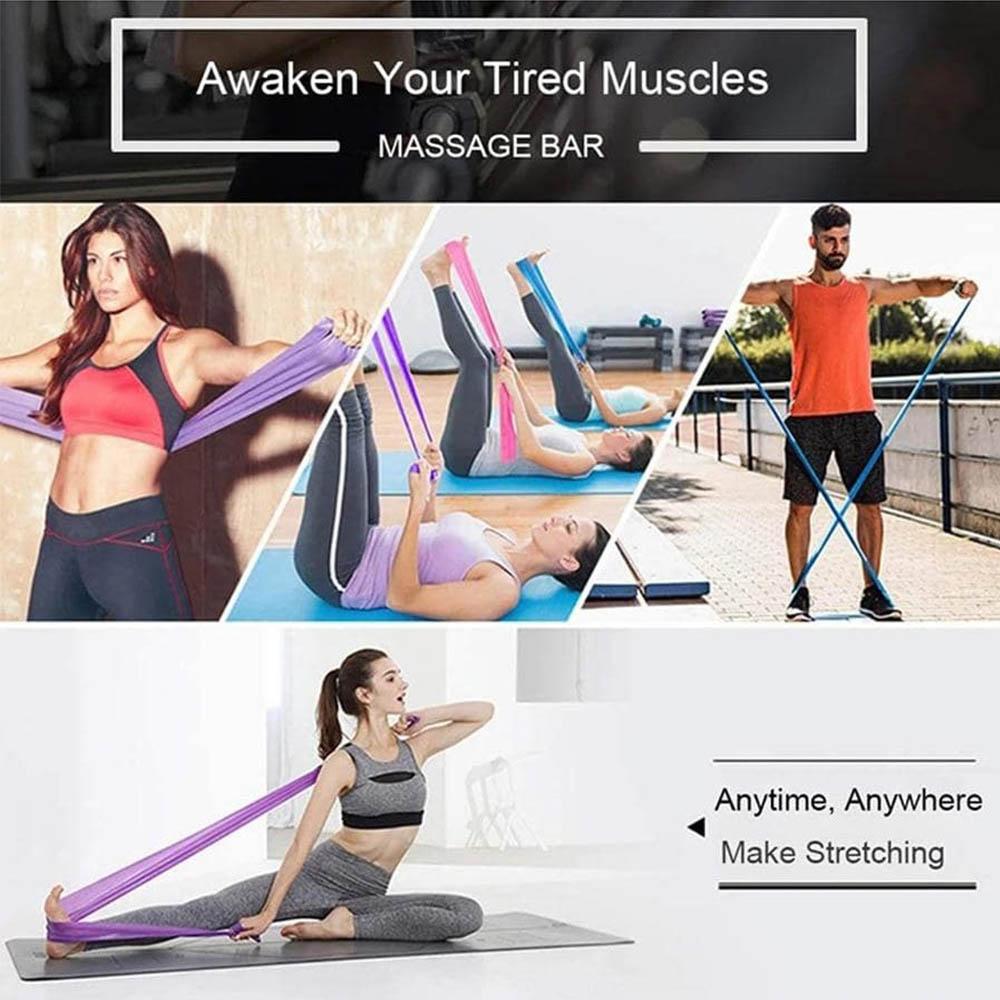 Resistance Bands for Exercise Exercise Bands Outdoor Use Fitness Training Pilates Home Gym Stretch Bands