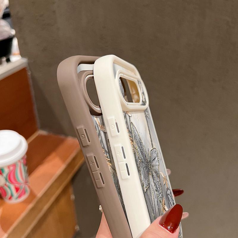 Силиконовый чехол с узором «Листья бабочки» для Google Pixel 10 9 Pro XL 9A 8A 7 8 Pro 7A Ударопрочный мягкий чехол для телефона для Pixel 9 Pro