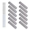 12 Set Stainless Steel Standoff Screws 19x80mm Advertising Screws Mounting Hardware for Hanging Acrylic Picture Frame
