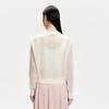 VEROMODA Semi-Sheer Embroidered Round Neck Knit Cardigan