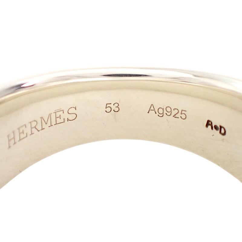HERMES  #13(Размер Японии)  кольцо Silver925 мужское