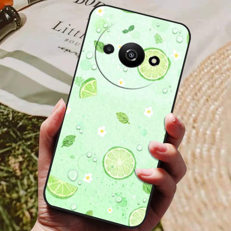 Чехол для Xiaomi Redmi A3, роскошный силиконовый чехол для телефона Redmi A3, полностью защитный чехол для Redmi A3 A 3 6.71" с мультяшным рисунком.