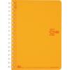 KOKUYO Notebook Soft Ring Dotted B Ruled A6 80 Sheets Orange S-SV358BT-YR