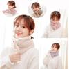 Bib Plush Scarf Thickening Winter Scarves Couple Warm Neck Cover Snood Cowl Tube  Autumn Winter