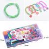 Colorful Rubber Band Bracelet Kit  Loom Bracelet Kit Gift Refill Loom Set  for Birthday