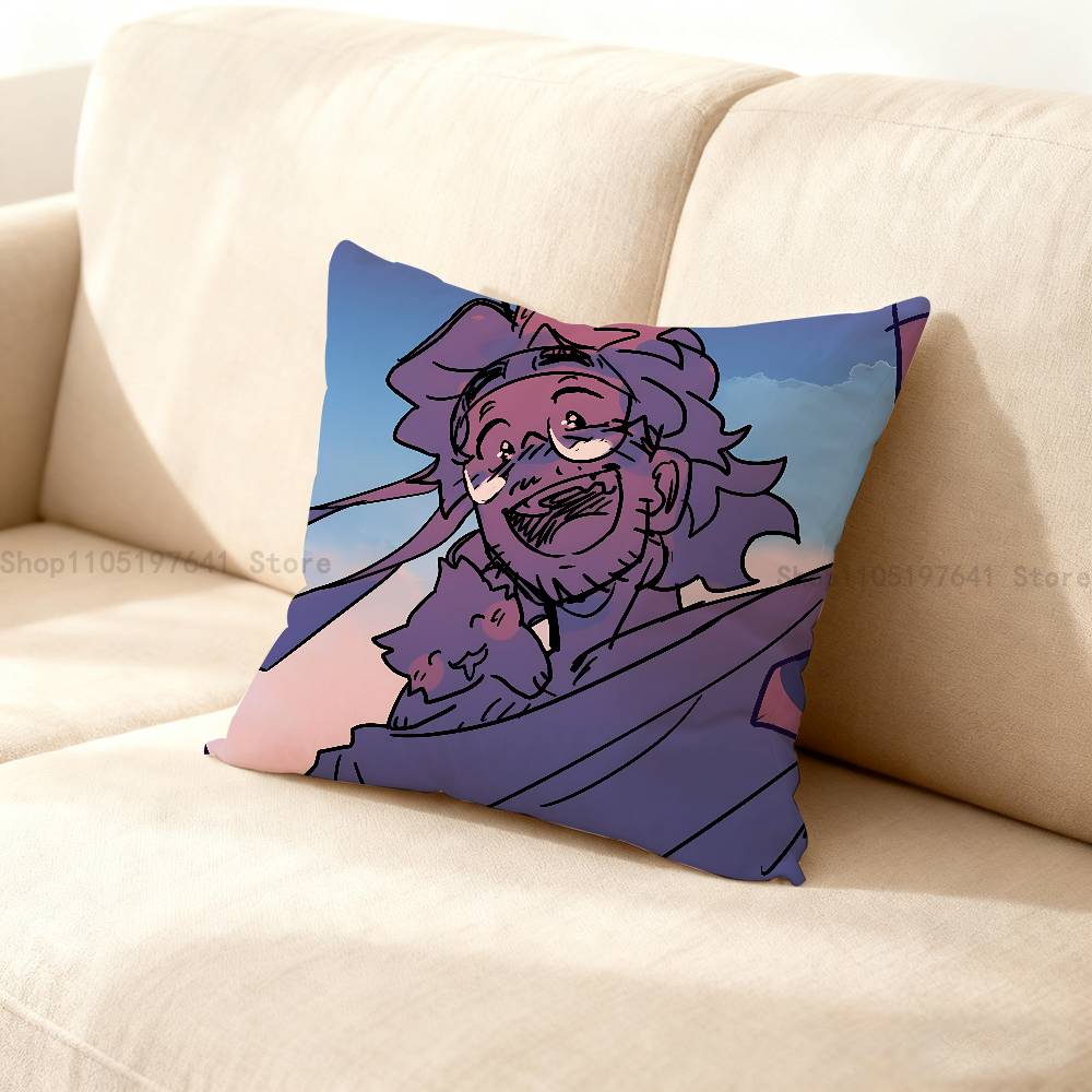 Music E-Epic The Musical Anime Celebrity Merchandise All-Match Printed Pillow Case Sofa Car Office Room Decoration Protector