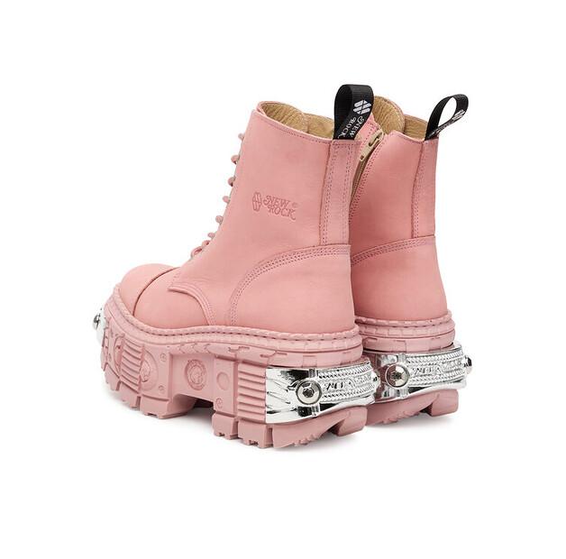 Ankle Boots NEW ROCK M-WALL083C-C11 Pink