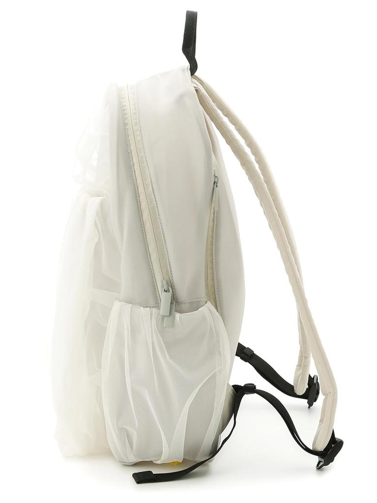 Emi Tulle Gathered Body Backpack IVR Women's (13WGB245307)