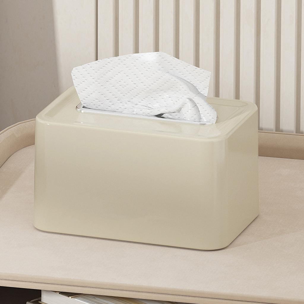 Tissue Box Cover Multifunctional Exquisite Durable Tissue Dispenser Box Napkin Box Holder for
