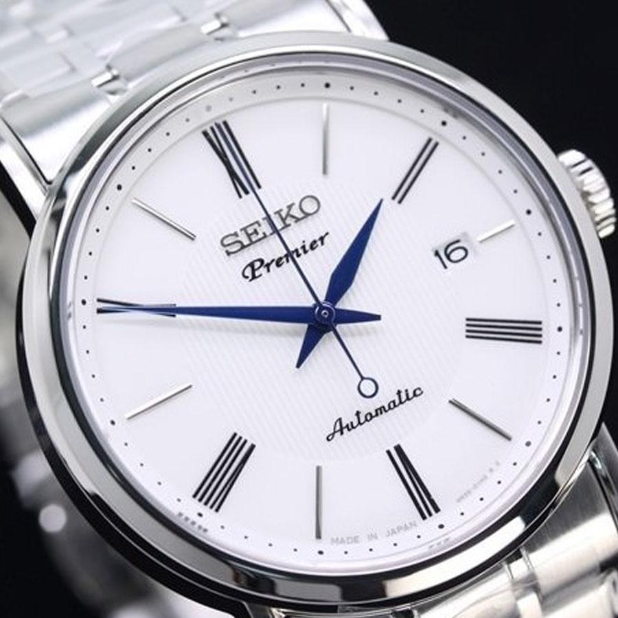 Seiko Мужские водонепроницаемые часы серии PREMIER SRPA17J1