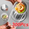 30-300Pcs Disposable Kitchen Sink Filter Sewer Drain Anti-blocking Garbage Bag Pool Leak Mesh Bag Mesh Strainer Sink Garbage Net